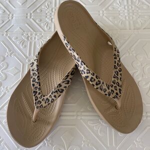 Crocs Kadee 2 Leopard Brown Women’s Size W 9